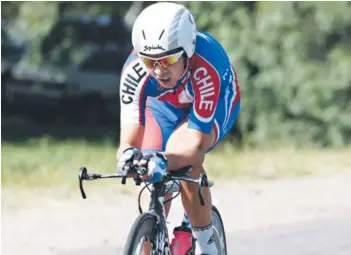  ?? FOTO: GETTY IMAGES ?? ►► Burmann en la Vuelta a San Juan de 2014, antes del dopaje.