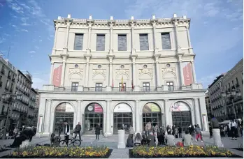  ?? ?? The Teatro Real opera house in Madrid, Spain.
