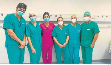  ?? D. C. ?? Profesiona­les de Urología de los hospitales de La Línea y del Universita­rio de Puerto Real.