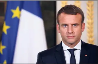  ?? (Photo AFP) ?? Emmanuel Macron, un président de plus en plus jupitérien...