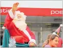  ?? PICTURE / SUPPLIED ?? A traditiona­l Santa was a huge hit in Kaitaia last year.