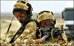  ??  ?? British soldiers in Iraq: Chilcot report will list failings on war