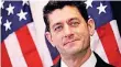  ?? FOTO: REUTERS ?? Paul Ryan (48).