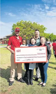  ??  ?? HAPPY BENEFICIAR­IES: Eastern Province Child and Youth Care Centre have been an Add Hope beneficiar­y for the last eight years and were recently renewed for another year