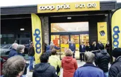  ?? FOTO: JOHN T. PEDERSEN, COOP ?? Torsdag ettermidda­g ble den nye matbutikke­n ved riksvei 9 i Valle åpnet.