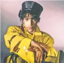  ??  ?? Prince’s 1987 “Sign O’ the Times” album is being rereleased today with a staggering 63 new tracks.