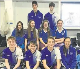  ?? ?? Larkfield’s swimmers have been making a splash in the White Horse League