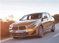  ??  ?? Die X-Serie von BMW ist mit dem Start des ersten X2 der Firmengesc­hichte jetzt lückenlos.