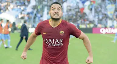  ??  ?? Stopper Kostas Manolas, 27 anni, punto di forza della difesa della Roma e della nazionale greca