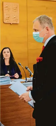  ?? Foto: Petr Topič, MAFRA ?? Obžalovaný Exministr za Věci veřejné Vít Bárta se ukázal po dlouhé době na veřejnosti. Včera předstoupi­l před soud.