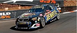  ??  ?? David Reynolds in the Erebus Holden during the Great Race of 2017.