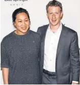  ?? ANITA BUGGE, WIREIMAGE ?? The charity created by Facebook co- founderMar­k Zuckerberg and his wife, Priscilla Chan, is teaming up with The College Board to help pave the way for millions of students on their way to college.