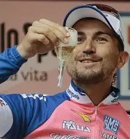  ??  ?? Il ciclista Marzio Bruseghin, 43 anni, nato a Conegliano, è diventato ciclista profession­ista nel 1997. Nel 2008 si è classifica­to terzo al Giro d’Italia