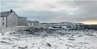  ??  ?? The town is looking for support from the province and federal government to address the damage. PHOTO COURTESY OF TOWN OF BONAVISTA