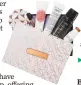  ??  ?? Birchbox sends beauty supplies to subscriber­s.