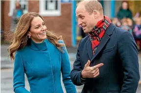  ?? GETTY IMAGES ?? The Duke and Duchess of Cambridge’s changed relationsh­ip with Harry is expected to come up in the Winfrey interview.