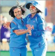  ?? AP ?? End disparity: Women cricketers get ~3,500 for every day playing a BCCI tournament while men get ~10,000.