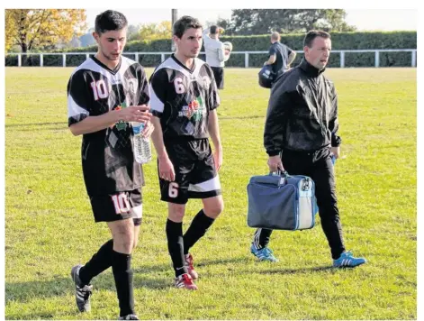  ??  ?? Mathieu Leblanc, Samuel Coulbeau et Jean-Luc Simon (Pays de Sillé) visent la qualif’.