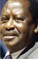  ??  ?? Raila Odinga