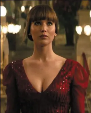  ??  ?? Jennifer Lawrence as Dominika Egorova in RedSparrow.