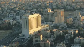  ?? Four Seasons Hotel Amman ?? Jordan’s economy is supported by foreign aid and remittance­s