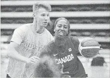  ?? CANADIAN PRESS FILE PHOTO ?? The Toronto Raptors have named Tamara Tatham a mentor coach for their G League basketball affiliate.