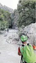  ?? Ansa ?? Nel centro di Civita (Cosenza) e nelle gole del torrente del Raganello