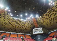  ?? Archivo ?? MEDIO SIGLO. El Coliseo Roberto Clemente, en su cincuenta aniversari­o, será sede de las actividade­s del fin de semana del Juego de Estrellas del BSN.