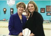  ?? TERRY CODY/THREE RIVERS EDITION ?? Cathy Miller, left, owner, and Tracy Garner, sales associate, are a mother and daughter team who operate Legacy Jewelers in Cabot.