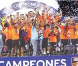  ?? F.E. ?? Cibao FC se proclamó campeón en la final de la LDF ante Atlético San Francisco.