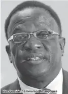  ??  ?? Vice President Emmerson Mnangagwa