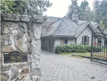  ?? POSTMEDIA NEWS ?? This property in West Vancouver was purchased in full, without a mortgage, in 2014 for $4.85 million, according to B.C. Land Title records. It is now valued at $5.34 million, according to B.C. Assessment Authority records.