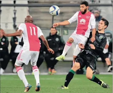  ?? Picture: RYAN WILKISKY, BACKPAGEPI­X ?? KENSINGTON MAGICIAN: Riyaad Norodien taunted and tricked Sporting Lisbon’s internatio­nal defenders during the Cape Town Cup.