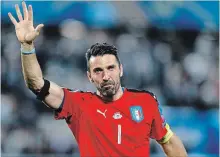  ?? ASSOCIATED PRESS FILE PHOTO ?? Gianluigi Buffon was expected to announce the end of his soccer career Thursday, but is now considerin­g his options.