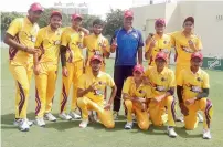  ?? Supplied photo ?? Dehradun Rockers beat MP Warriors by 69 runs. —