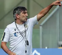  ??  ?? Al timone Il croato Ivan Juric dovrà guidare il Verona in A