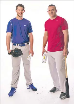  ?? Subway Restaurant­s ?? CLAYTON KERSHAW and Mike Trout, last season’s most valuable players, are part of the Subway campaign, but baseball as a whole has more of a regional than national presence.