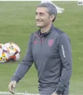  ?? EFE ?? MISIÓN. Ernesto Valverde busca devolverle brillo al Athletic de Bilbao.