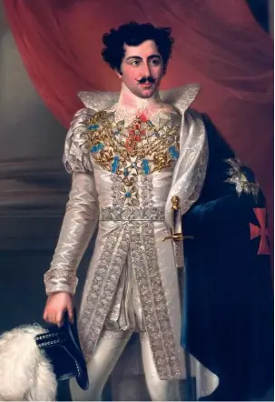  ??  ?? Oscar Ier (17991859). Portrait d'époque du fils de Bernadotte et de Désirée, par Fredric Westin.