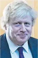  ??  ?? Foreign Secretary Boris Johnson