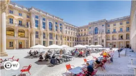  ??  ?? A view of the inner courtyard, the Schlüterho­f, of Berlin's Humboldt Forum