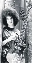  ??  ?? Noel Redding, bassist with the Jimi Hendrix Experience, was born in Folkestone