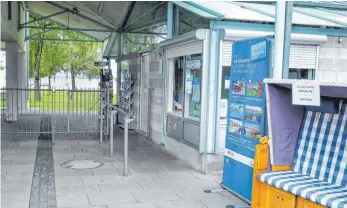  ?? FOTO: ANDY HEINRICH ?? Aufgrund von temporärem Personalma­ngel musste das Strandbad Langenarge­n vor zwei Wochen an zwei Vormittage­n geschlosse­n werden.