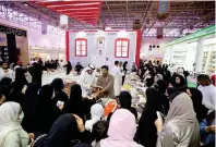  ?? ?? Cultural sessions and discussion­s were a highlight of SIBF 2022.