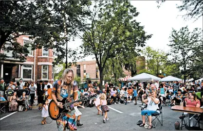  ?? VILLAGE OF HOMEWOOD ?? The 13th annual Giant Block Party will feature live music, food from local vendors and activities for children.