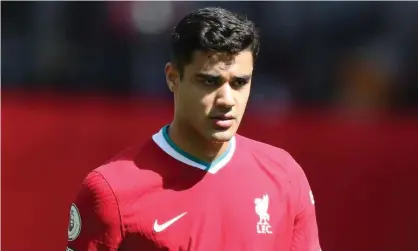  ?? Photograph: Dave Blunsden/Action Plus/REX/ ?? Ozan Kabak during his loan spell at Liverpool, who chose not to buy him this summer. Shuttersto­ck