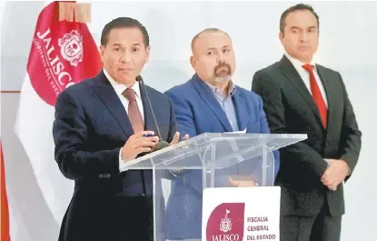  ?? FERNANDO CARRANZA ?? Eduardo Almaguer aclara que Luis Gutiérrez Valencia ya no controla el penal.