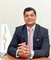  ??  ?? rohit garg, head of Business Banking, mortgages, Liabilitie­s and remittance­s at mashreq Bank