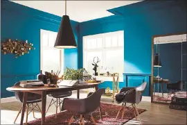  ?? SHERWIN-WILLIAMS ?? Oceanside, the Sherwin-Williams color of the year for 2018, reflects a trend toward blue-green hues that appears to be on the rise.