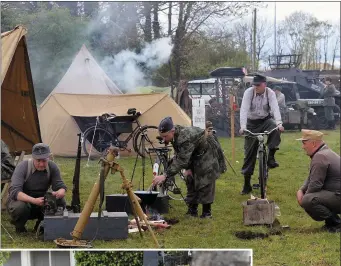  ?? Photos by Domnick Walsh ?? ACHTUNG! Listowel under axis siege in the Military Tattoos of recent years.The big weekend is back with a bang in 2018, now rebranded as the Listowel History Festival and set to encompass a convention celebratin­g characters from Western popular culture.